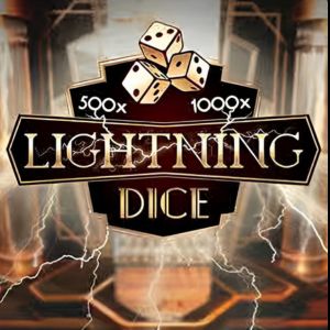 lightning dice live logo by royal circle club