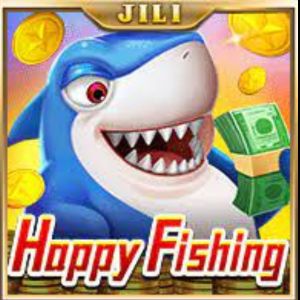 happy fishing logo by royal circle club