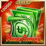 money coming slot logo by royal circle club