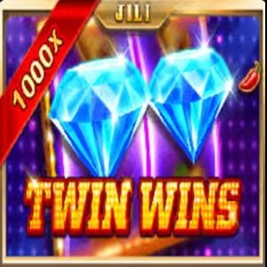 twin wins slot logo by royal circle club