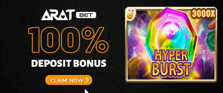 Aratbet 100% Deposit Bonus- royalcc1
