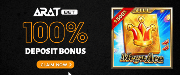 Aratbet 100% Deposit- Mega Ace Slot