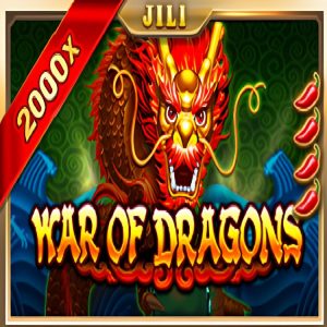 war of dragon slot logo by royal circle club