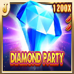diamond party slot logo by royal circle club