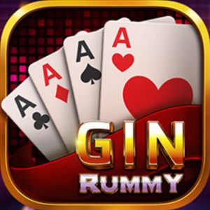 gin rummy live logo by royal circle club