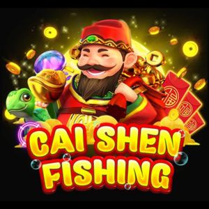 cai shen fishing logo by royal circle club