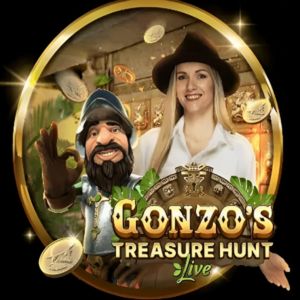 gonzos treasure hunt slot logo by royal circle club